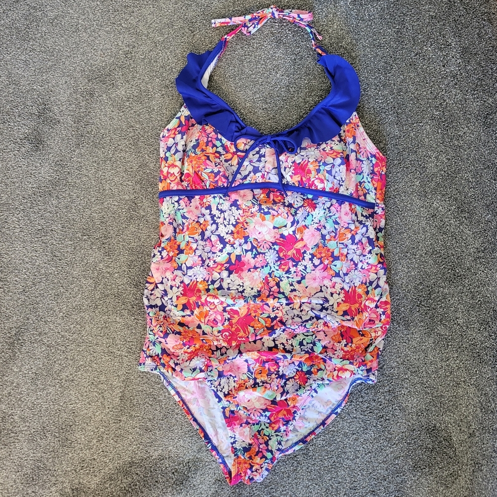 Floral One Piece Swimsuit